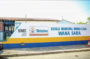 Escola Municipal Minha Casa recebe o nome da professora Wana Sara (Foto: Divulgação)