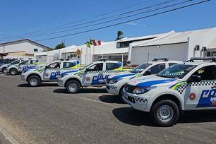 PM distribui 12 novas viaturas para os batalhões no litoral do Piauí (Foto: Divulgação)