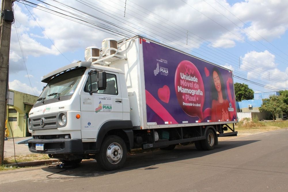 Título: Caminhão da Mamografia inicia atendimentos em Picos nesta quinta