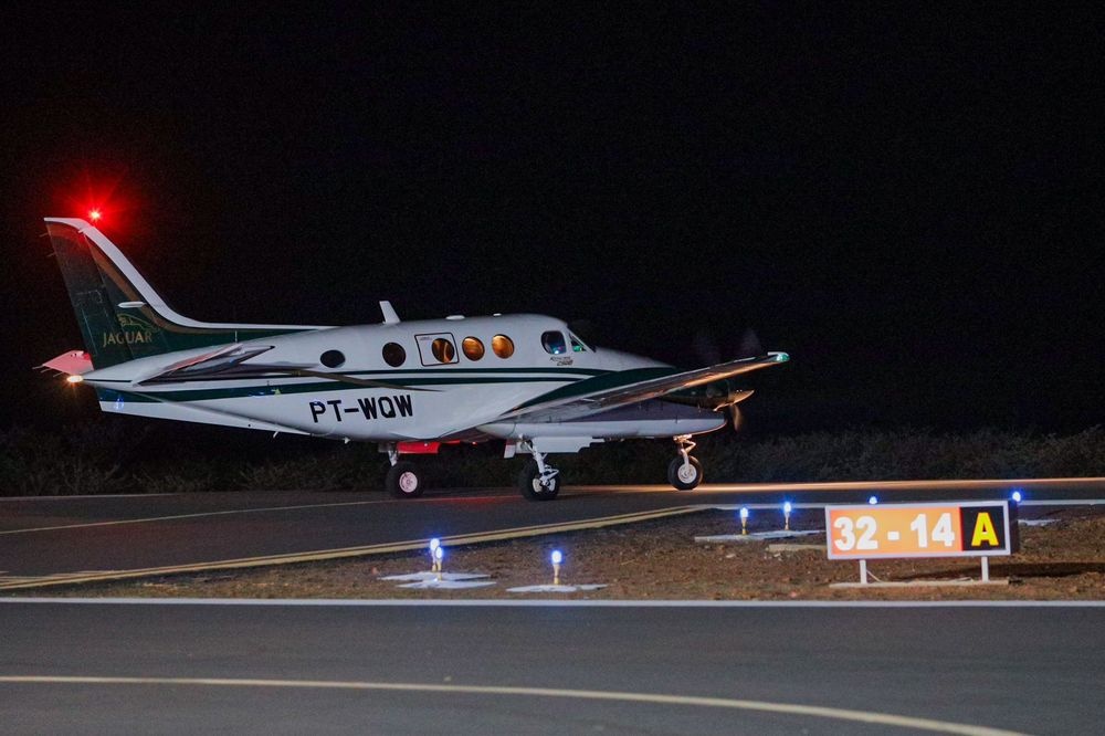 Rafael Fonteles inaugura primeiro voo noturno no aeroporto de Picos