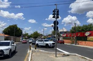 Strans instala novos semáforos na avenida João Antônio Leitão na Piçarreira (Foto: Divulgação)