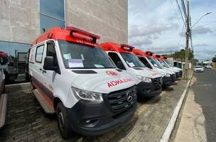 Ambulâncias do SAMU (Foto: Divulgação)