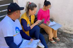 Mutirão finalizará cadastros da Regularização Fundiária da Vila Meio Norte antes do Natal (Foto: Divulgação)