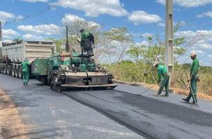 Obra da Av. Poty, que dá acesso ao Boa Hora, está 80% concluída (Foto: Divulgação)