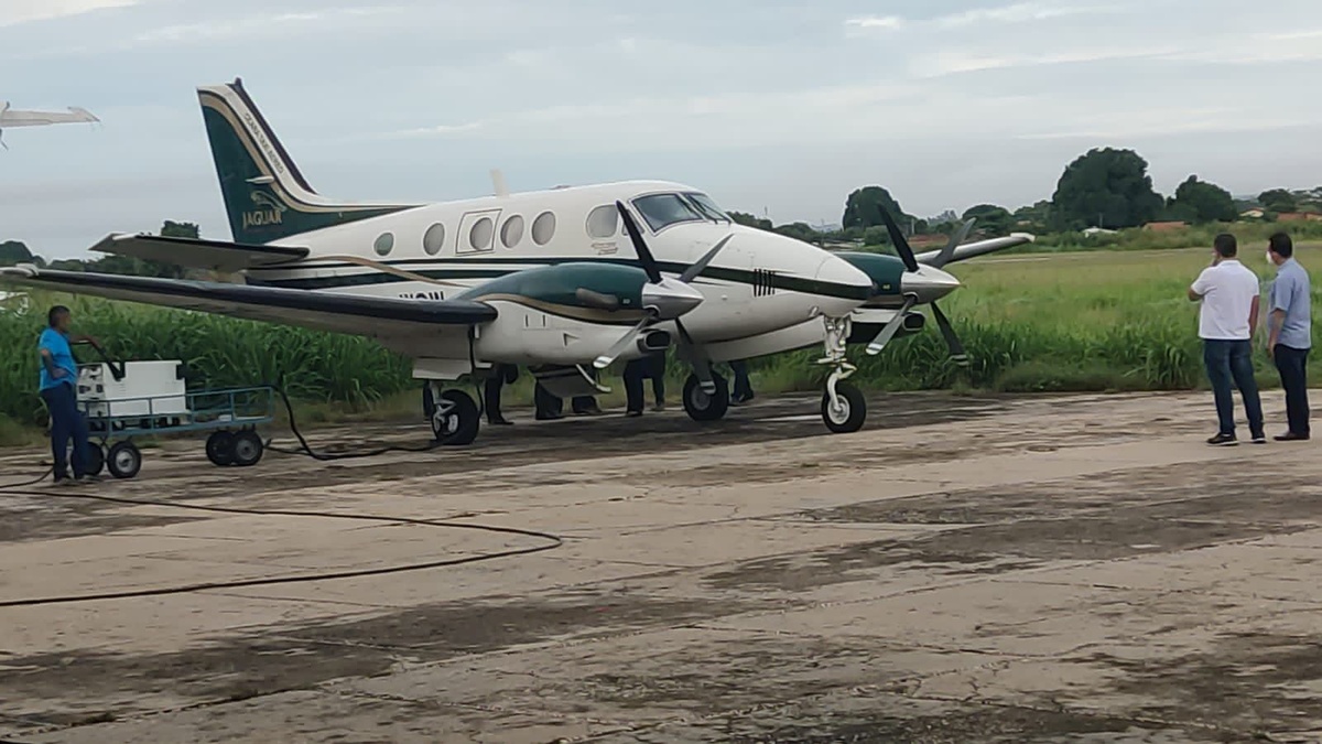 Aeronave foi enviada do Piauí para SP