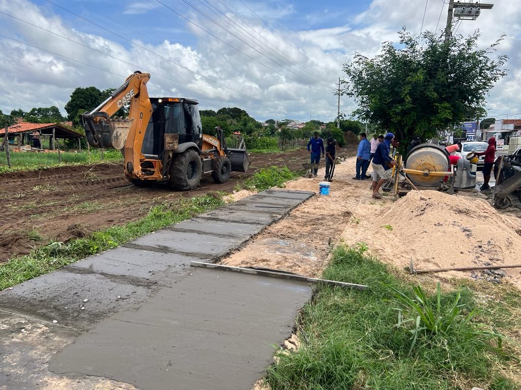 Prefeitura de Teresina inicia nova etapa nas obras do Calçadão da Noé Mendes