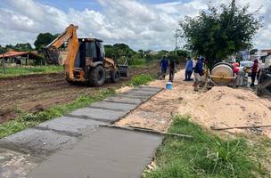 Prefeitura de Teresina inicia nova etapa nas obras do Calçadão da Noé Mendes (Foto: Divulgação)