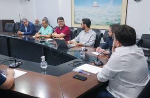 Rafael Fonteles em reunião com o secretariado (Foto: Divulgação)