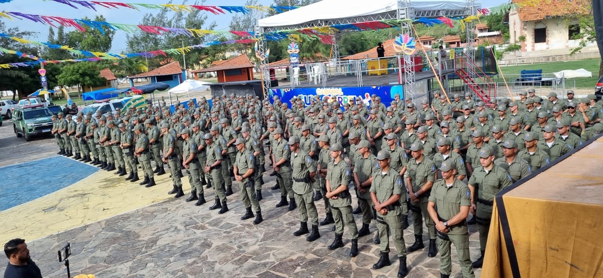 Segurança garante tranquilidade no primeiro dia de carnaval no litoral