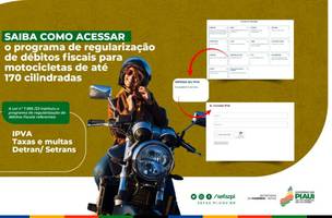 Com a sanção da lei nº 7.995/23, mais de 523 mil motos de até 170 cc foram isentas do pagamento do IPVA 2023 (Foto: Divulgação)