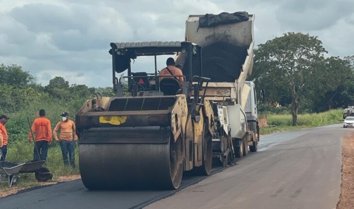 Governo do Estado recupera pavimentação de duas rodovias na região do Cerrado