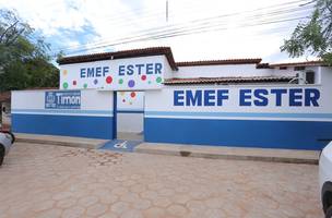 Gratidão marca entrega de reforma e ampliação da Escola Municipal Ester no bairro Joia (Foto: Divulgação)