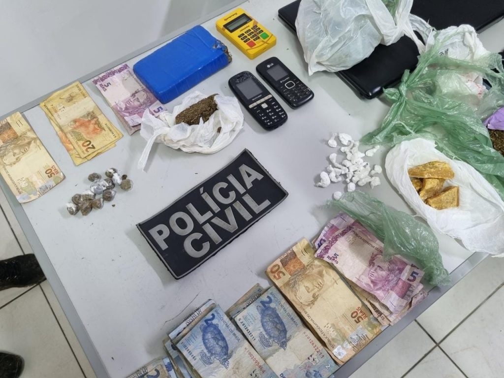 Polícia Civil cumpre mandados de prisão em Teresina e apreende droga