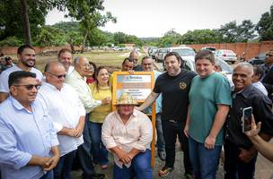 Prefeito Dr. Pessoa inaugura 10 Km de asfaltamento do povoado Campestre Norte (Foto: Divulgação)