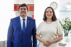 Rafael Fonteles e Carla Yascar Bento Feitosa Belchior (Foto: Divulgação)