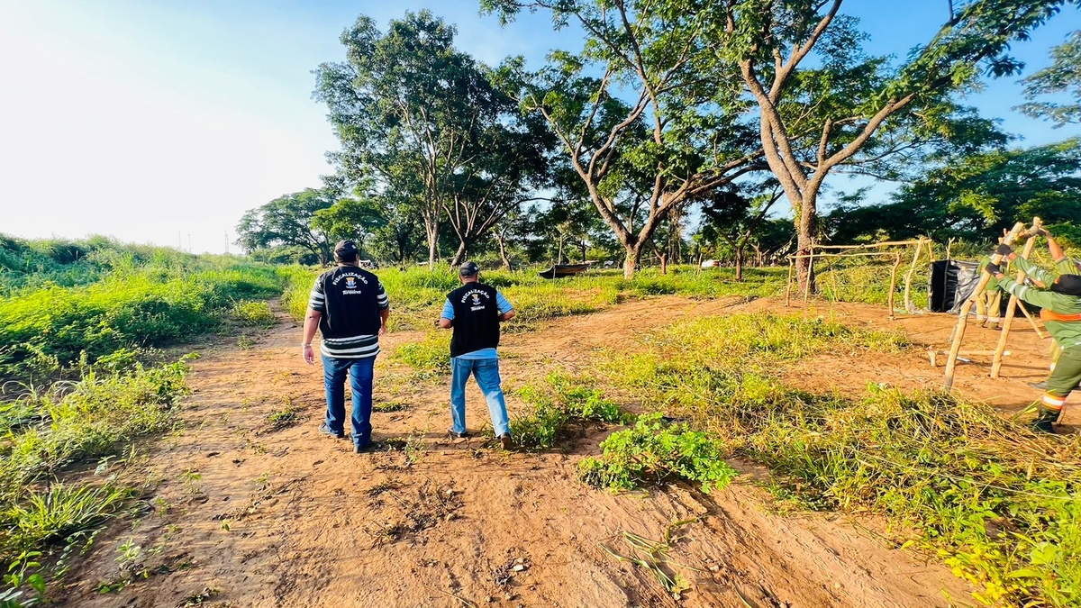 Superintendência realiza ação de fiscalização nesta no residencial Teresina Sul