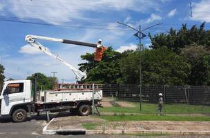 Atualmente, a ETURB conta com 26 equipes trabalhando diariamente na iluminação da cidade, nos três turnos. (Foto: Divulgação)