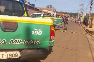 Chacina contra quatro homens em Baixa Grande do Ribeiro (Foto: Divulgação)