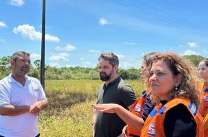 Gabinete de Crise visita Campo Largo para monitorar prejuízos causados pelas chuvas (Foto: Divulgação)