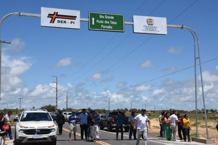 Governo do Estado inaugura obras de pavimentação asfáltica da PI-116