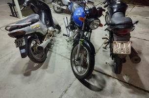 Motocicletas recuperadas (Foto: Divulgação)