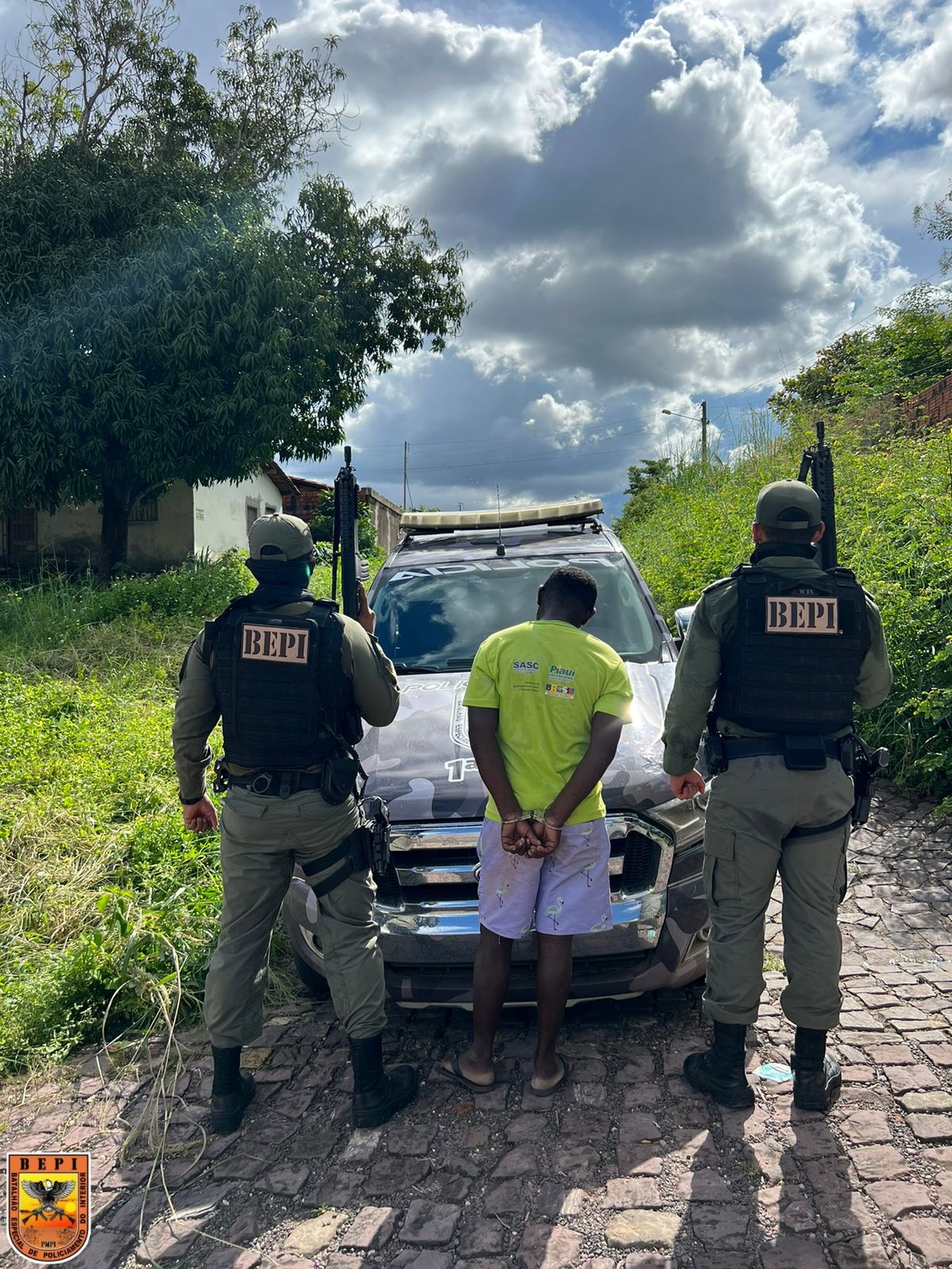 Polícia Militar captura suspeito de tráfico de drogas em Teresina