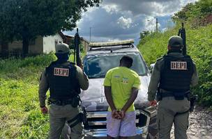 Polícia Militar captura suspeito de tráfico de drogas em Teresina (Foto: Divulgação)