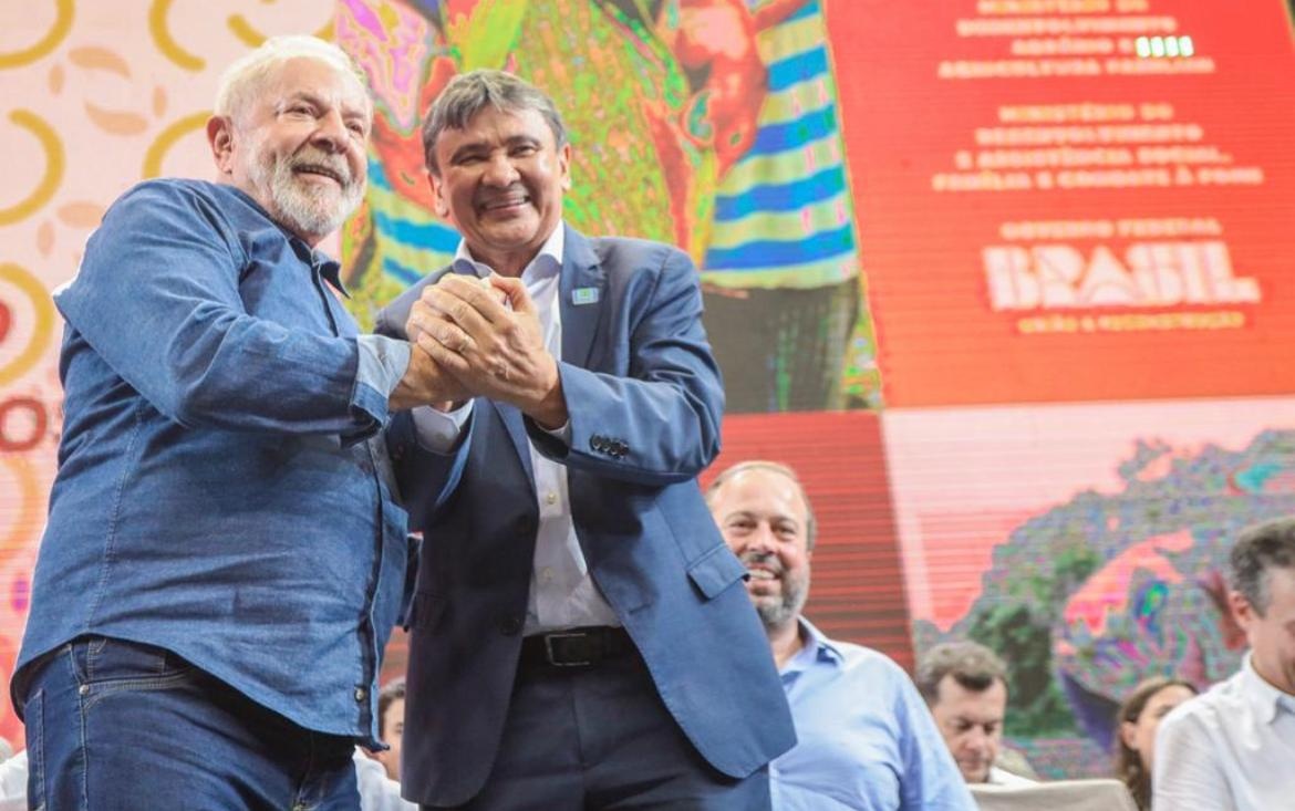 Presidente Lula e ministro Wellington Dias