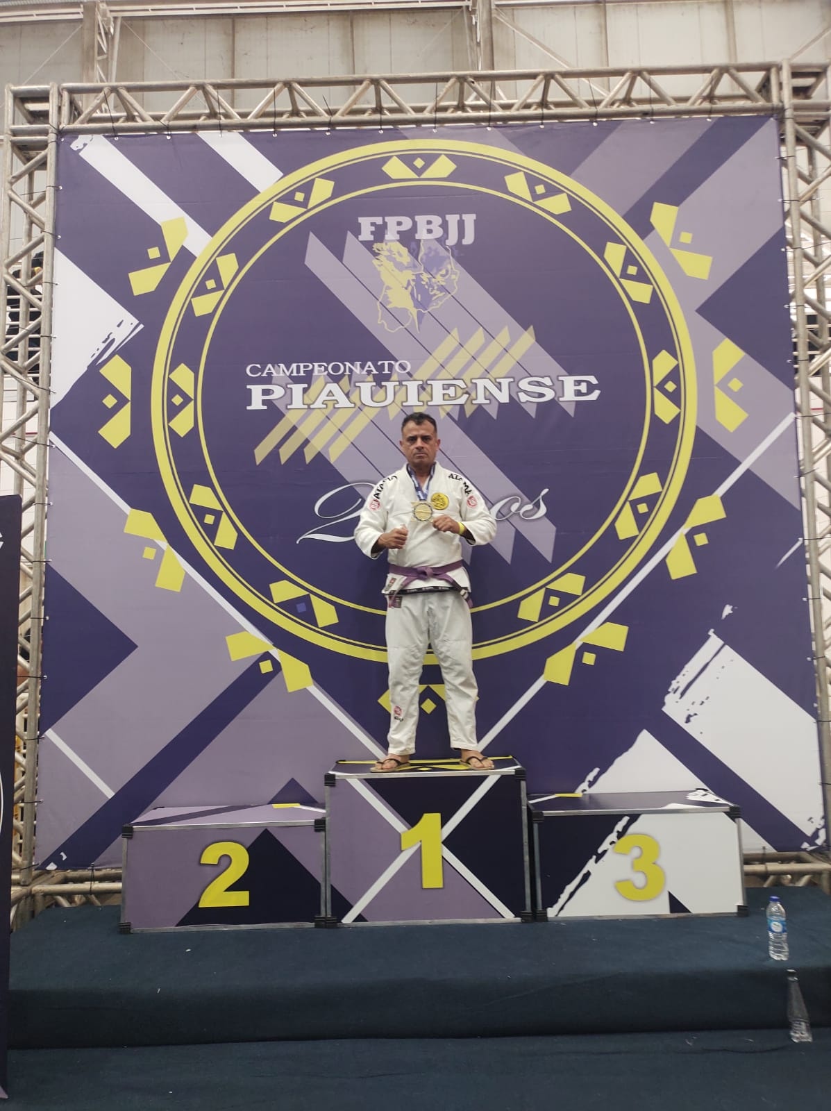 Sargento da Polícia Militar é campeão piauiense de Jiu Jitsu