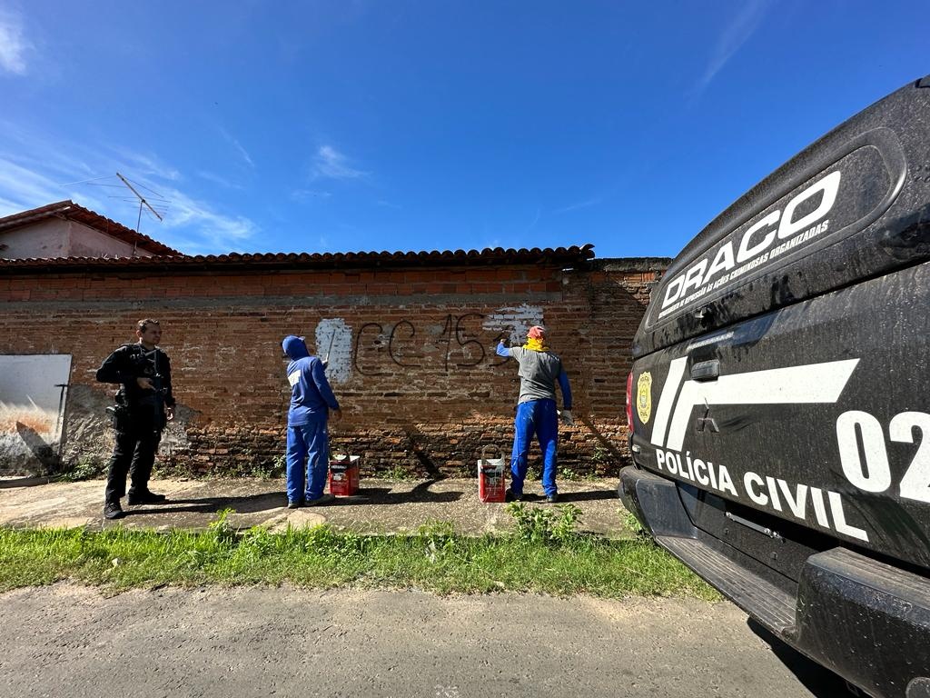 DRACO realiza trabalho de monitoramento na Vila Santo Afonso em Teresina