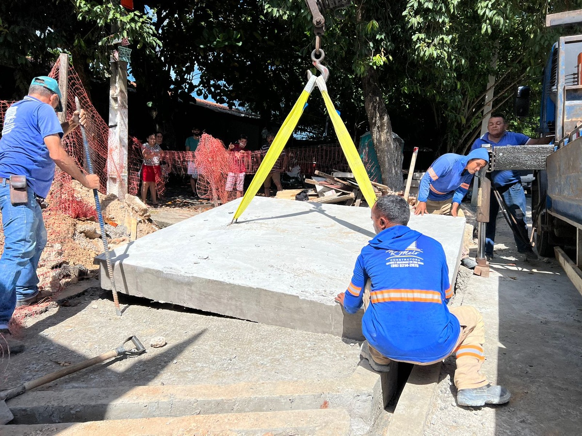 Finalizada a obra da galeria da avenida Josípio Lustosa no bairro Mocambinho