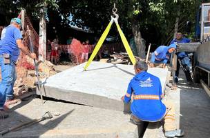 Finalizada a obra da galeria da avenida Josípio Lustosa no bairro Mocambinho (Foto: Divulgação)