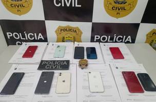 Polícia Civil recupera aparelhos celulares na zona leste da capital (Foto: Divulgação)