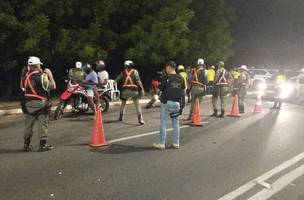 Dezesseis pessoas são conduzidas durante blitzen realizadas em Teresina (Foto: Divulgação)