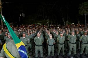 Governador realiza a maior promoção de policiais da história da PM do Piauí (Foto: Divulgação)