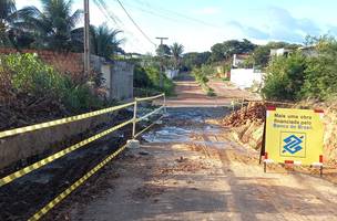 Obra de correção do asfalto em avenida do bairro Gurupi será concluída até 2ª feira (Foto: Divulgação)