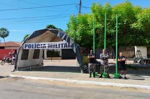 Polícia Militar instala Posto de Comando em Ilha Grande (Foto: Divulgação)