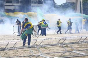 PF prende suspeito de participação em atos terroristas de 8 de janeiro (Foto: Marcelo Camargo/Agência Brasil)