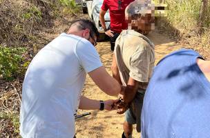 Polícia prende homem acusado de dois homicídios na zona rural de Angical (Foto: Divulgação)