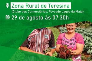 Sada promove mutirão do CAF na zona rural de Teresina nesta terça (Foto: Divulgação)