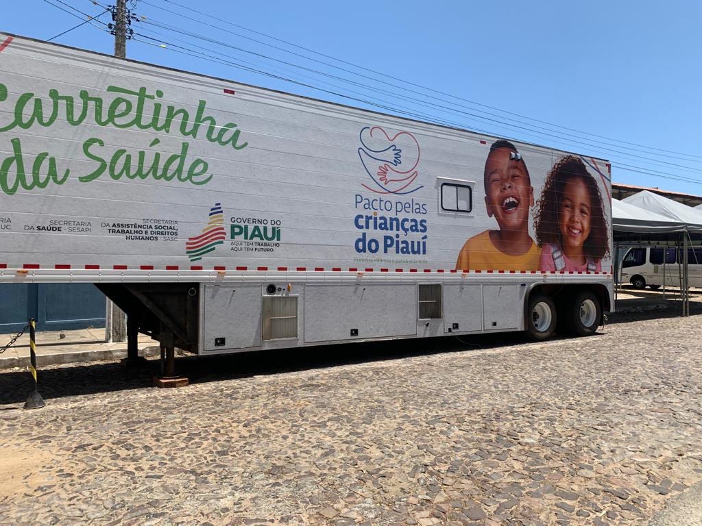 Carretinha da Saúde realiza atendimentos em São Gonçalo do Gurguéia e Barreiras na segunda-feira (4)