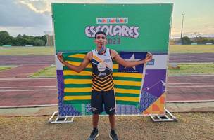 Estudante da rede estadual conquista medalha de bronze nas Paralimpíadas Escolares (Foto: Divulgação)