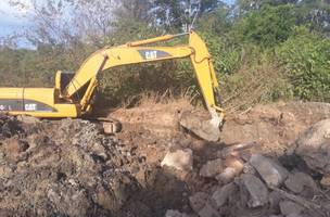 Obra de drenagem na avenida Dom Hélder Câmara, zona Leste de Teresina (Foto: (Ascom/ETURB))