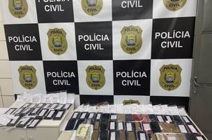 Polícia Civil restitui 60 aparelhos celulares recuperados na capital (Foto: Divulgação)