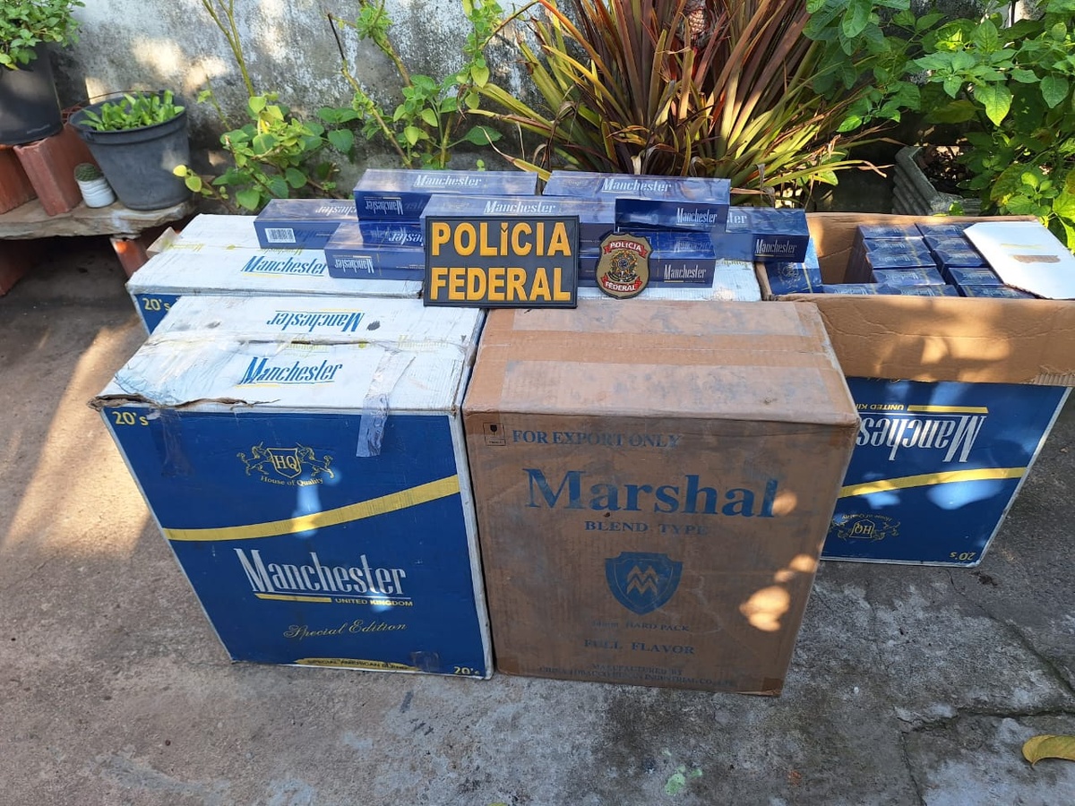 Polícia Federal combate contrabando de cigarros no Piauí