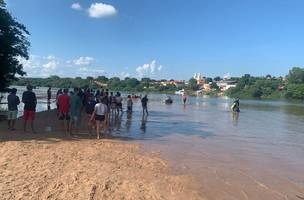 Buscas pelo corpo de adolescente que se afogou no Rio Parnaíba serão retomadas (Foto: Divulgação)