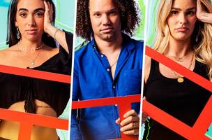 Formação do primeiro Paredão do BBB 24 é marcada por gafes dos participantes (Foto: GShow)
