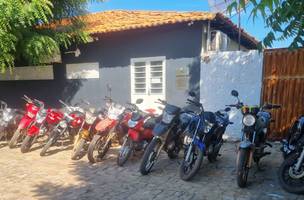 Polícia Civil recupera oito motocicletas furtadas/roubadas na região de Oeiras (Foto: Divulgação)