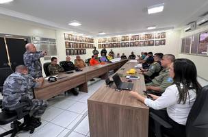 Polícia promove reunião de alinhamento que discute segurança para o Corso 2024 (Foto: Divulgação)