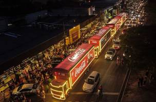 Caravana de Natal da Coca-Cola vai percorrer Teresina nesta quarta-feira (30) (Foto: Divulgação)